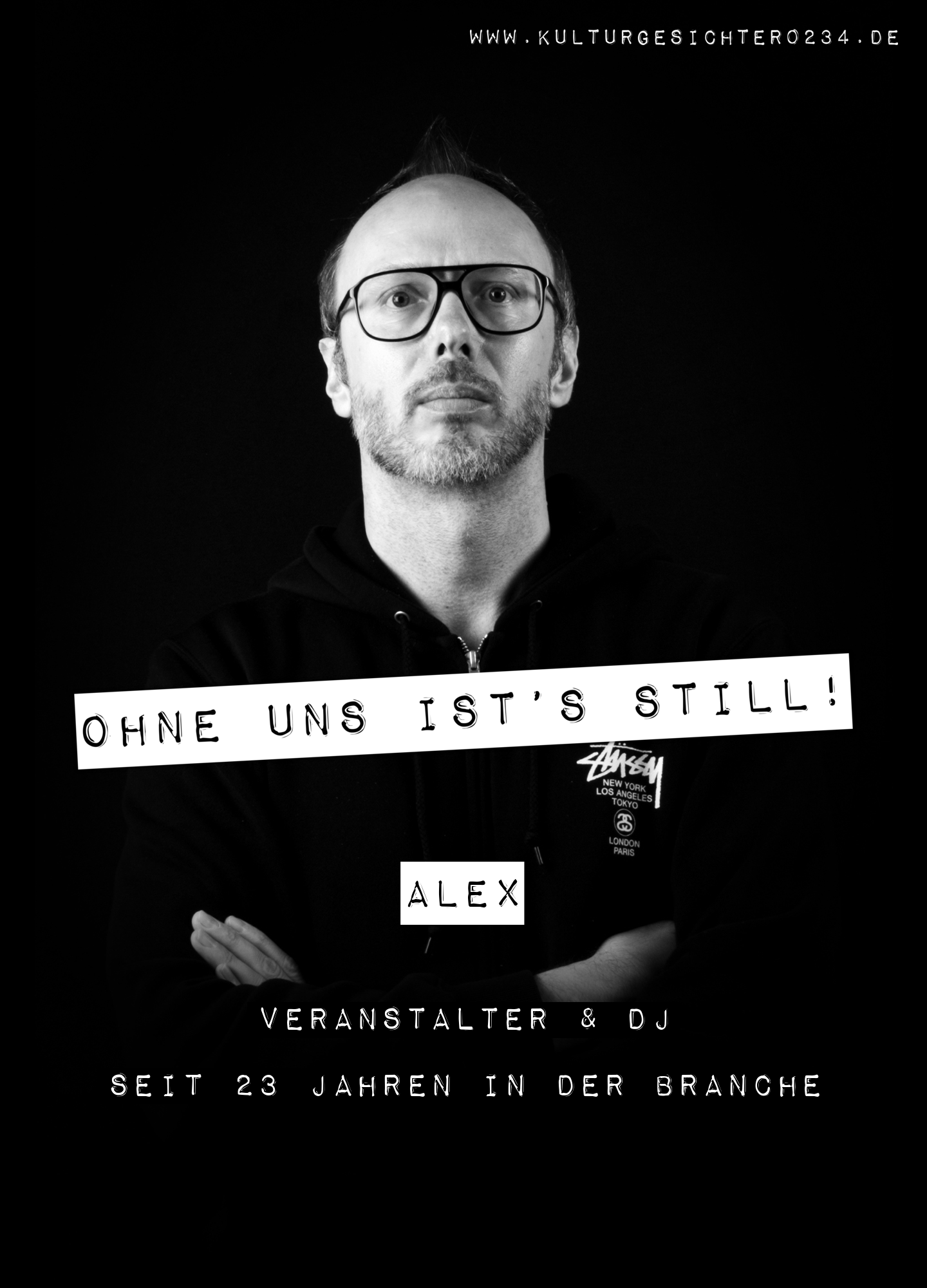 Alex – Veranstalter & DJ. Seit 23 Jahren in der Branche.