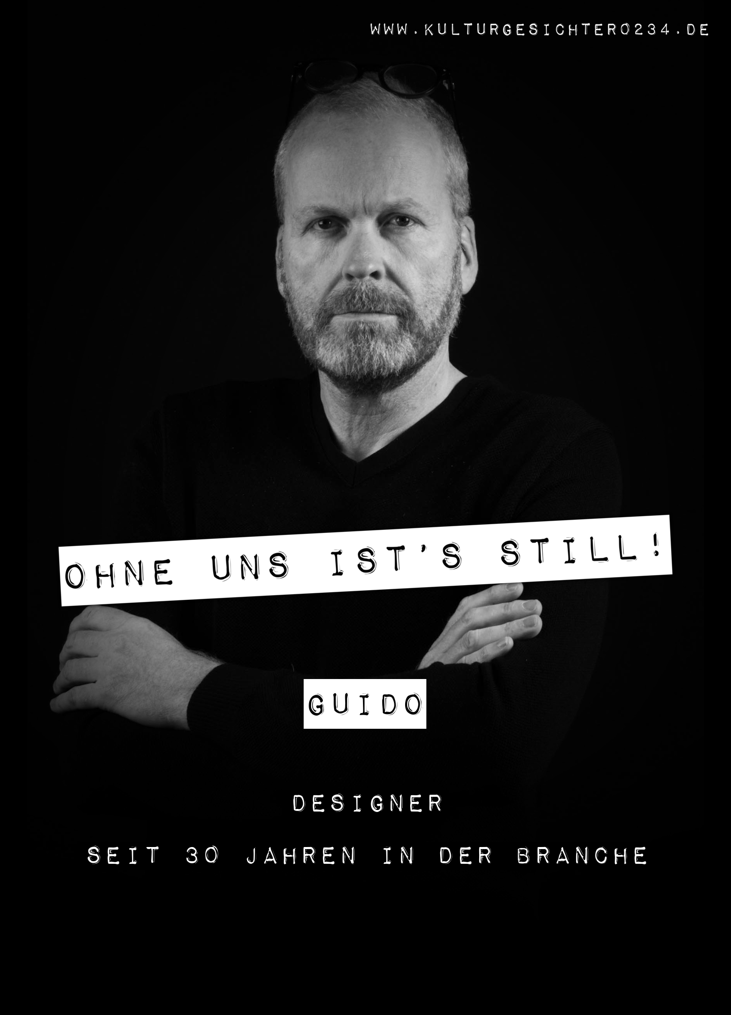 Guido – Designer. Seit 30 Jahren in der Branche.