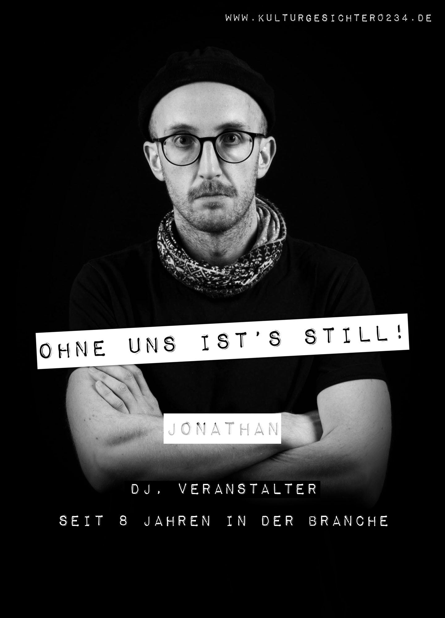 Jonathan – DJ, Veranstalter. Seit 8 Jahren in der Branche.