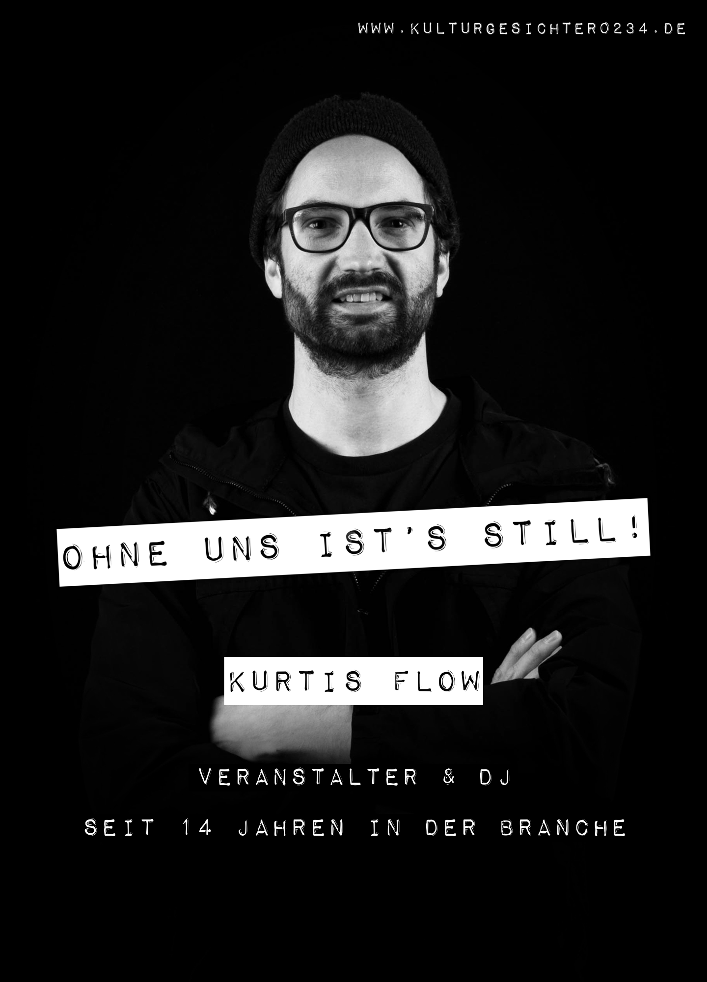 Kurtis Flow – Veranstalter & DJ. Seit 14 Jahren in der Branche.
