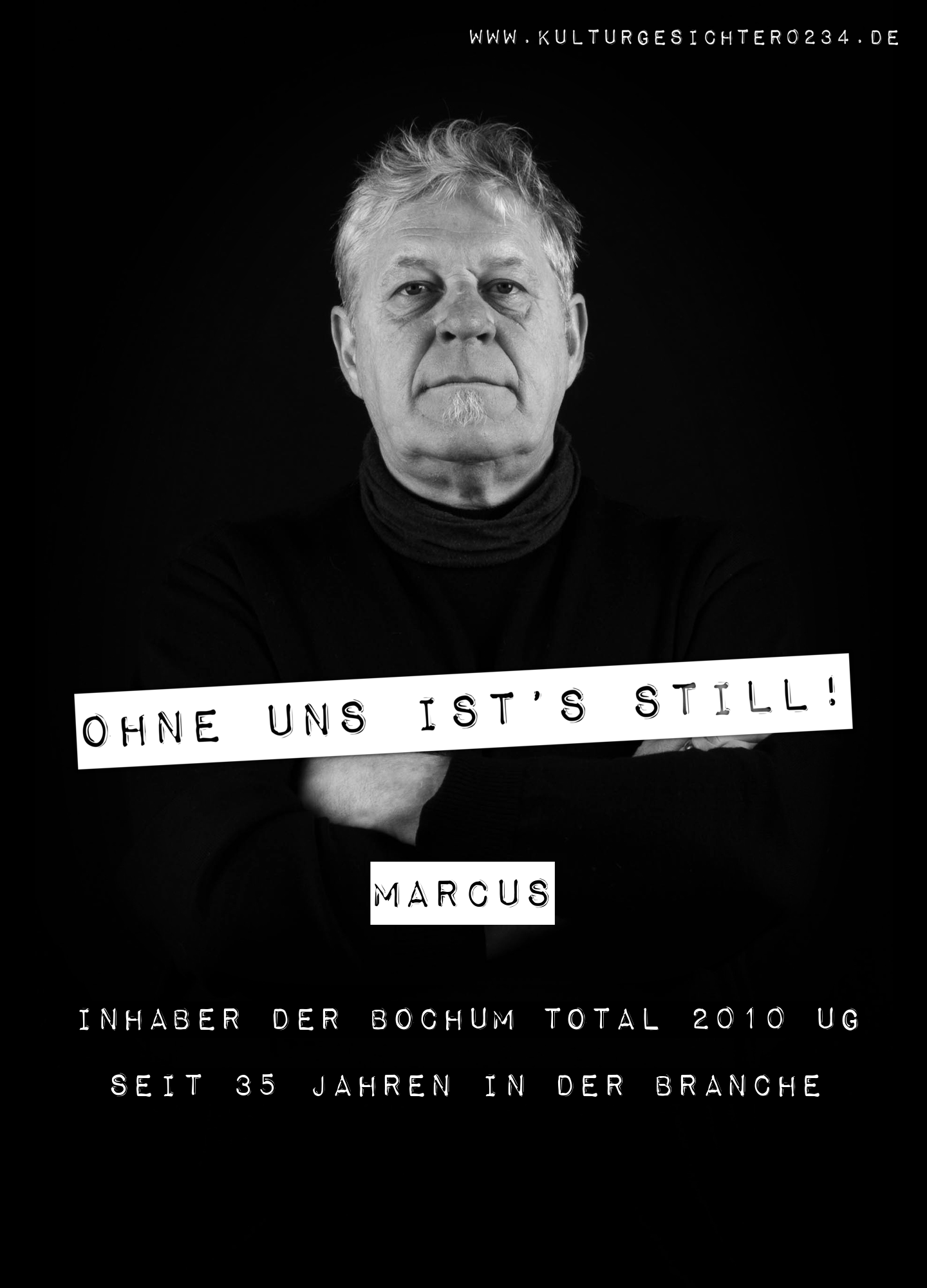 Marcus – Inhaber der Bochum Total 2010 UG. Seit 35 Jahren in der Branche.