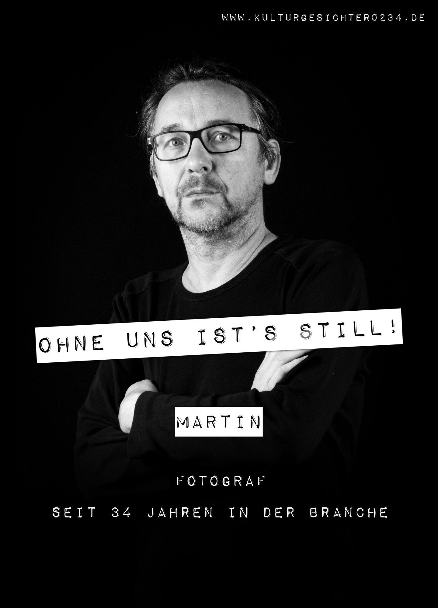 Martin – Fotograf. Seit 34 Jahren in der Branche.