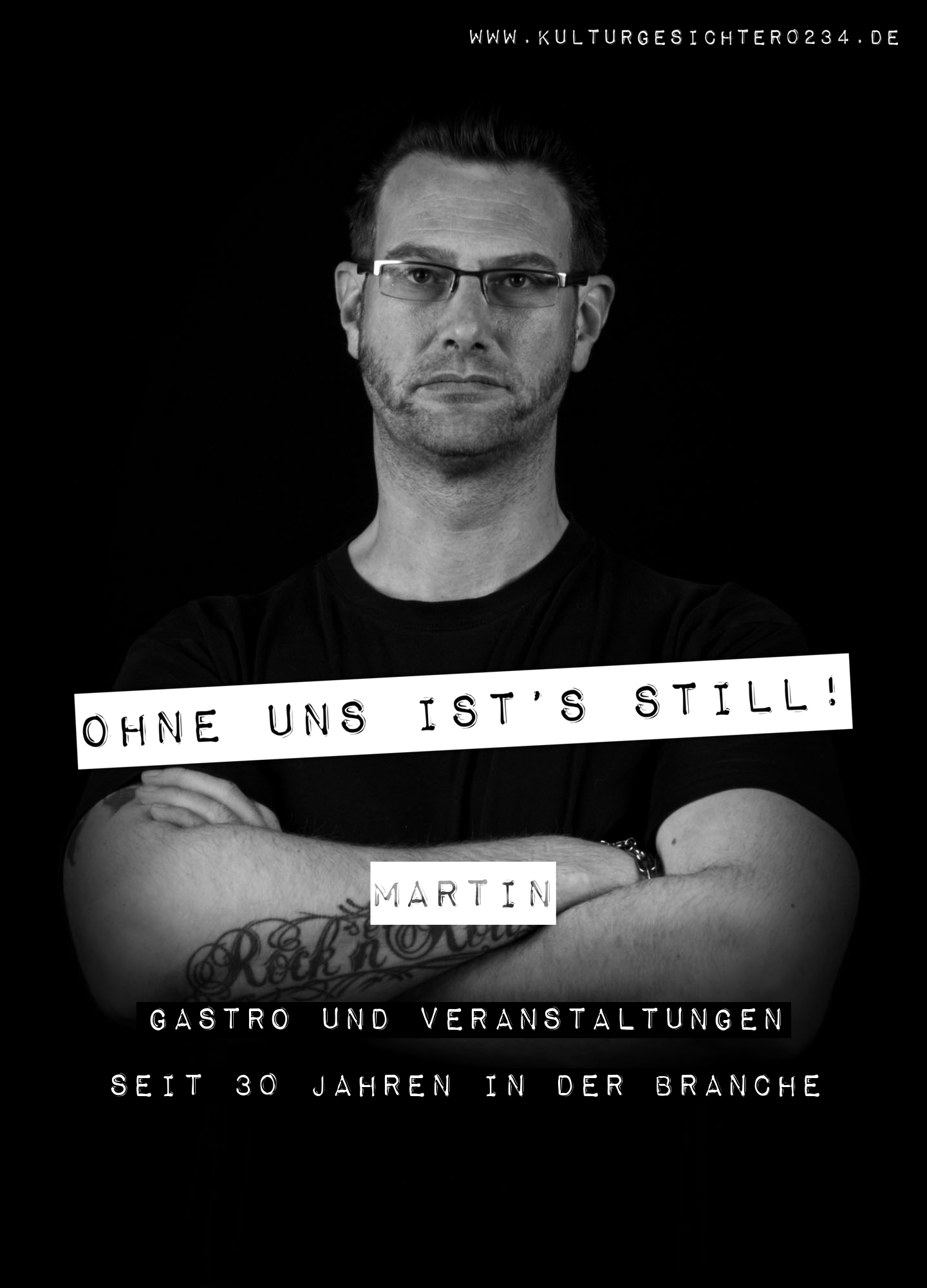 Martin – Gastro und Veranstaltungen. Seit 30 Jahren in der Branche.