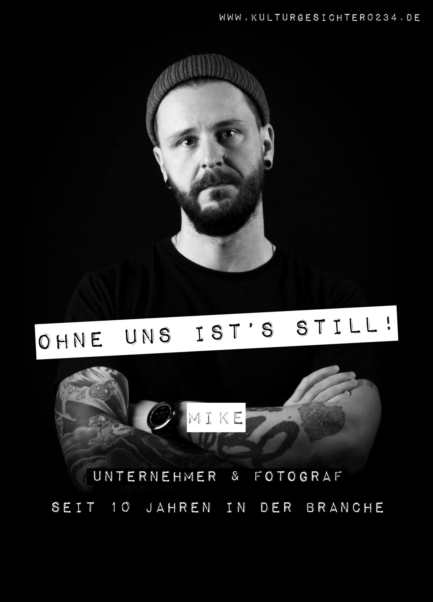 Mike – Unternehmer & Fotograf. Seit 10 Jahren in der Branche.