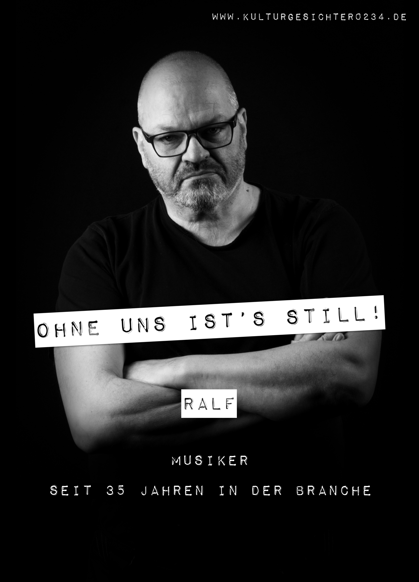 Ralf – Musiker. Seit 35 Jahren in der Branche.
